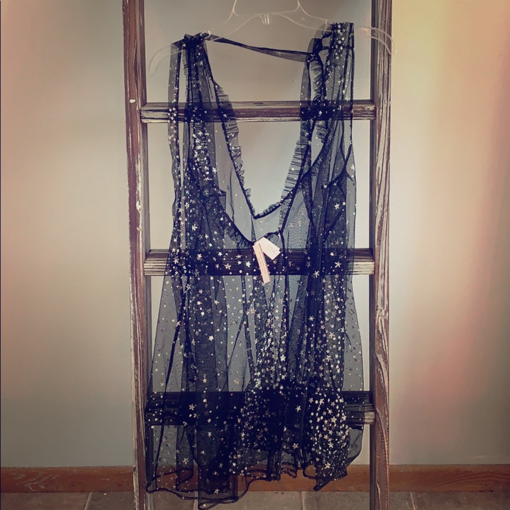 Sparkly lingerie/cover up